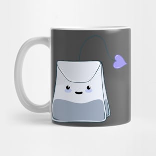 Blue Kawaii Tea Love Mug